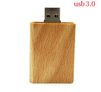 Флешка на 32Gb в форме деревянной книги usb 3.0