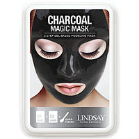 Lindsay Luxury Aqua Charcoal Magic Mask - Альгинатная маска для лица с черным углем