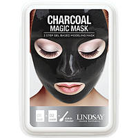 Lindsay Luxury Aqua Charcoal Magic Mask — Альгінатна маска для обличчя з чорним вугіллям