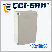 Розподільна коробка 180х110Х65 Get-san IP54 (KB.0365)