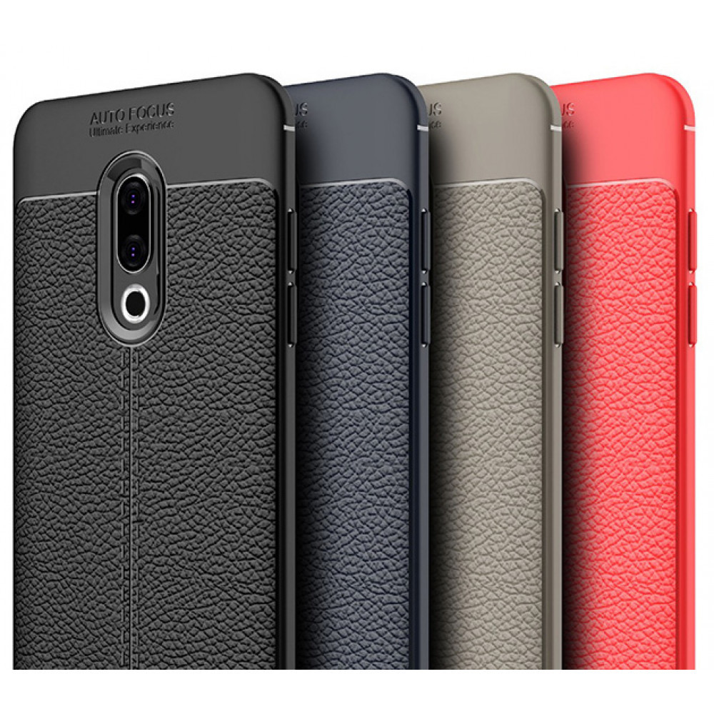 Чохол накладка Auto Focus для Meizu 15 Plus ТПУ, фото 1