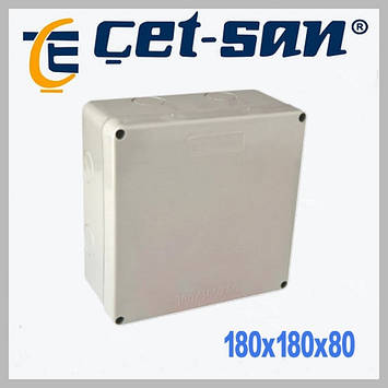 Розподільна коробка 180х180Х80 Get-san IP54 (KB.0024), фото 1