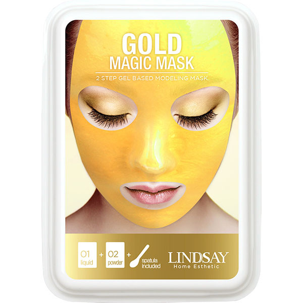 Lindbay Luxury 24K Gold Magic Mask — Альгінатна маска для обличчя з колоїдним золотом