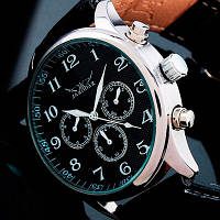 Jaragar Чоловічий класичний механічний годинник Jaragar Elite Black 1013