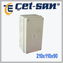 Розподільна коробка 210х110Х90 Get-san IP65 (KB.0013)