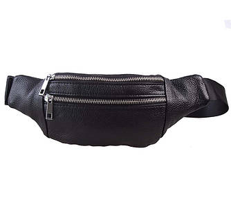 Чоловіча сумка на пояс R398-1 чорна
