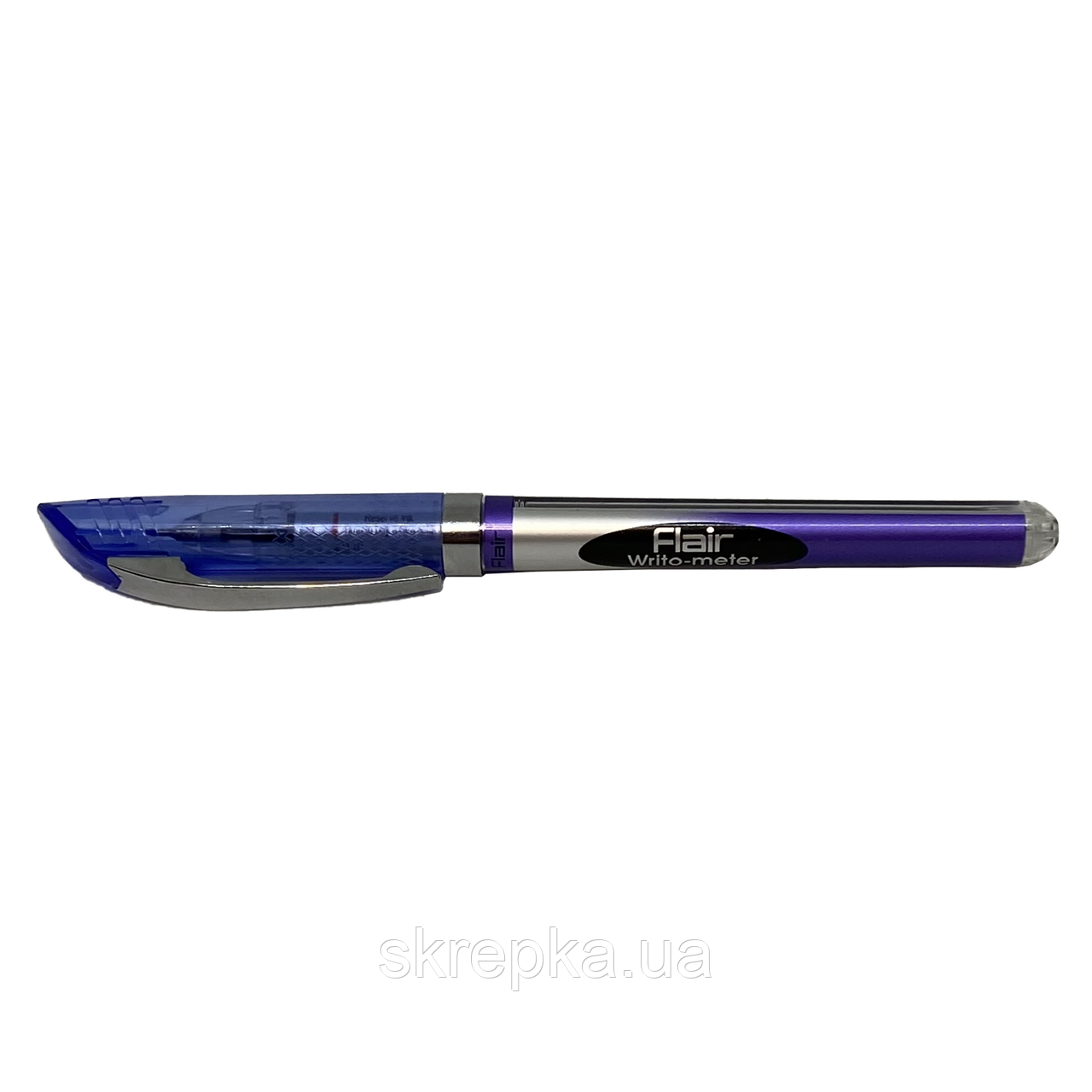 Ручка кулькова FLAIR 743 Writo-meter ball pen 10 км синя