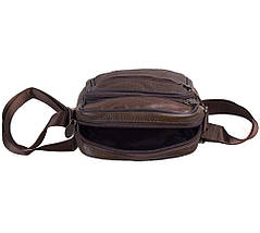 Чоловіча шкіряна сумка Bon R010-2 DARK BROWN коричнева, фото 6