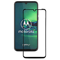 Защитное стекло для Motorola Moto G8 Plus на экран 5д HQ стекло на телефон моторола мото дж8 плюс черное HQG