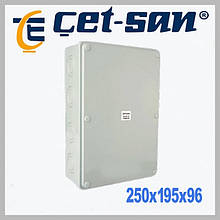 Розподільна коробка 250х195Х96 Get-san IP65 (KB.0012)