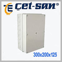 Распределительная коробка 300х200х125 Get-san IP65 (KB.0011)