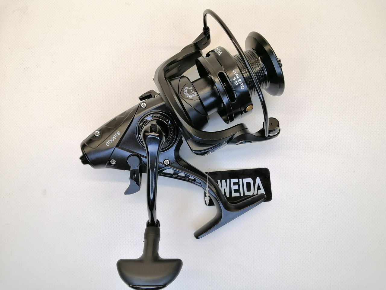 Котушка Weida BJ6000, 7 + 1bb коропова з бейтраннером