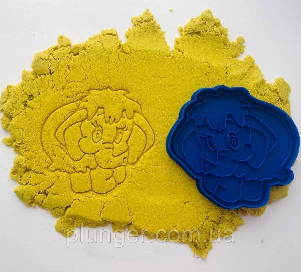 Вирубка для пряника пластикова з відбитком Мамонтеня, фото 1