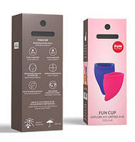 Набор менструальных чаш Fun Factory размера А и B