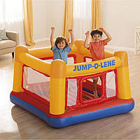 Детский надувной игровой центр батут "Домик" (174*174*112см) Intex Jump-O-Lene 48260 NP