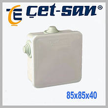 Розподільна коробка 85x85x40 Get-san IP54 (KB.0355)