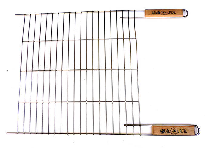 Купить Сетка-решетка на мангал для стейков GRAND PICNIC 500*500 мм ...