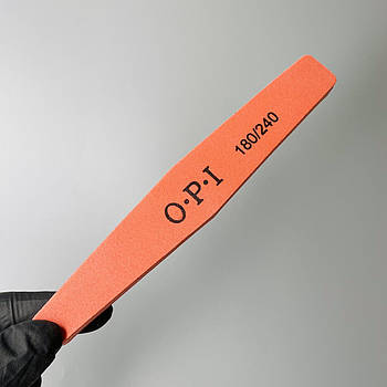 Баф-шліфувальник для нігтів 180/240 OPI (Ромб) помаранчевий