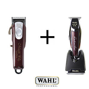 Набір машинка і триммер Wahl Magic Clip Cordless + Wahl Detailer Li Cordless