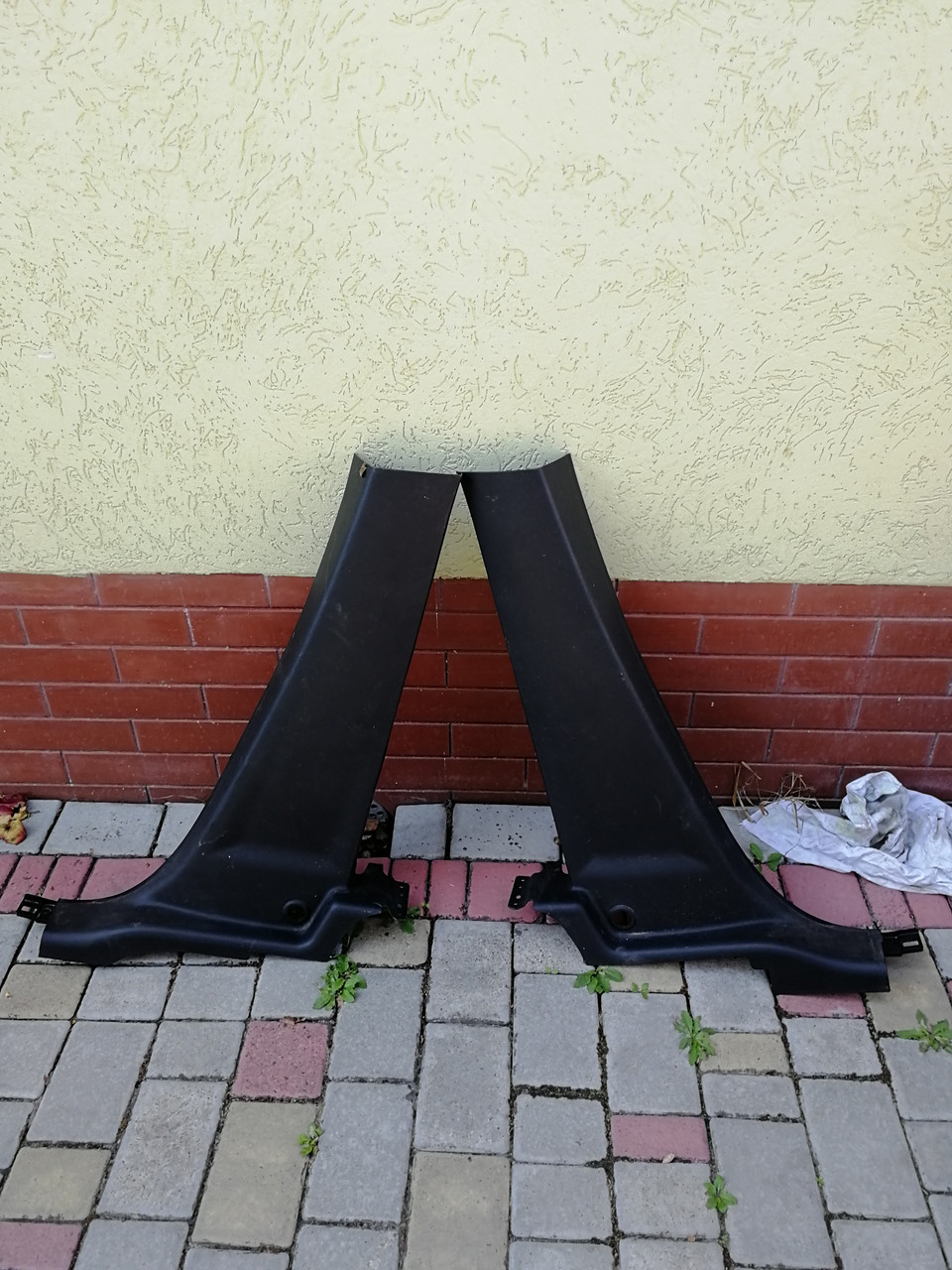 Захист пластиковий молдінги внутрішні Fiat Doblo 2009-2014 вантажний