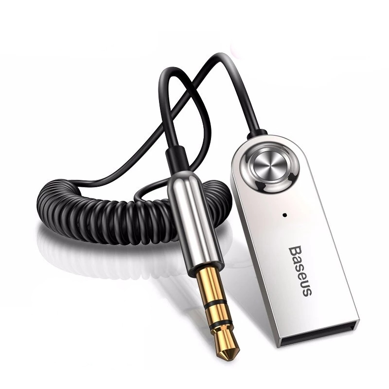 Аудіо Bluetooth 5.0 приемнк Baseus BA01 Wireless Bluetooth Transmitter з USB і 3.5 мм AUX разьемами