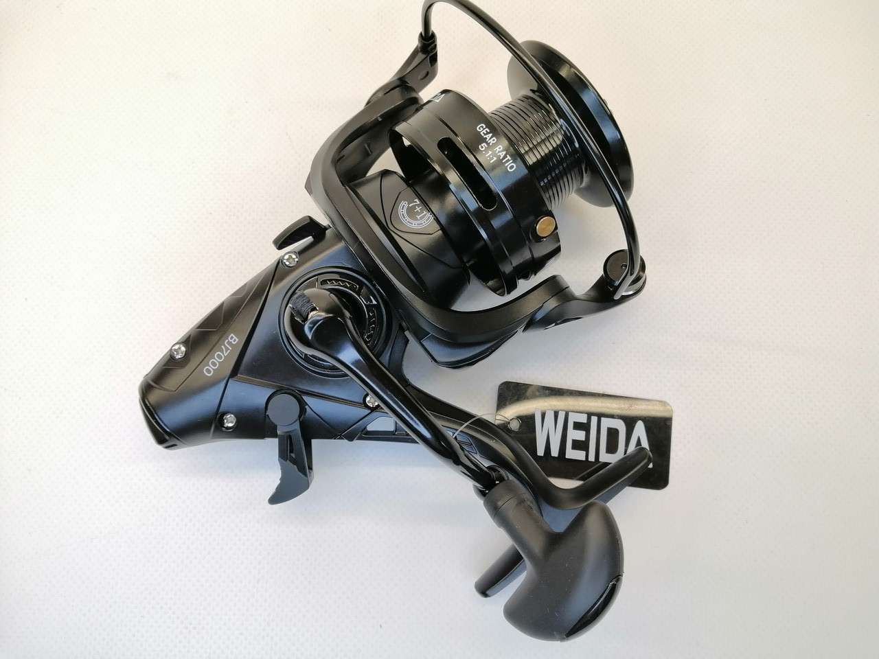Котушка Weida BJ7000, 7 + 1bb коропова з бейтраннер