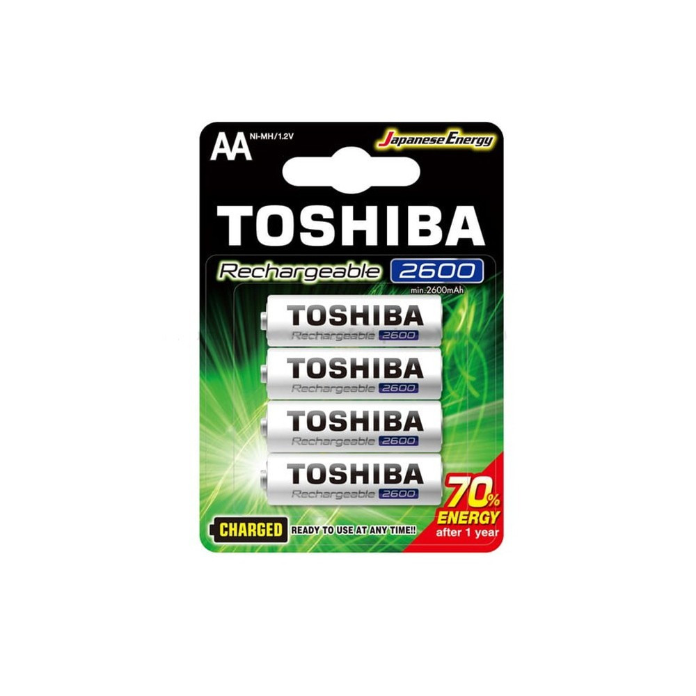 Акумуляторні батарейки Toshiba AA 2600 Mah Ni-Mh