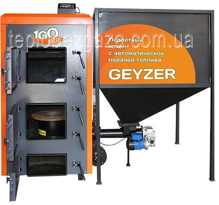 Пелетний котел Котеко Geyzer 200 кВт площа опалення до 2000 кв. м, фото 2