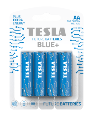 Вуглецево цинкові батарейки Tesla типу АА, фото 1
