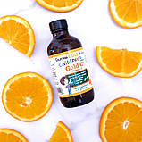 California Gold Nutrition, вітамін C у рідкій формі для дітей, класу USP, зі смаком терпкого апельсина, 118 м, фото 5