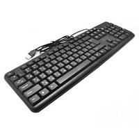 Классическая USB клавиатура для ПК, UKC KEYBOARD X1 K107 Размер: 440x 136x 20 мм