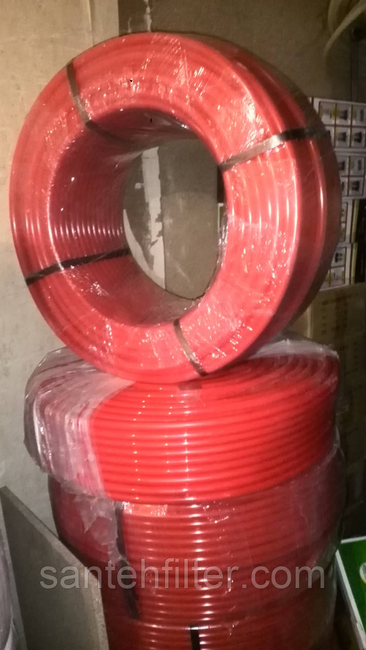 Труба для теплої підлоги PERT (EVOH) 16*2.0 зі зшитого поліетилену з кисневим бар'єром, фото 1