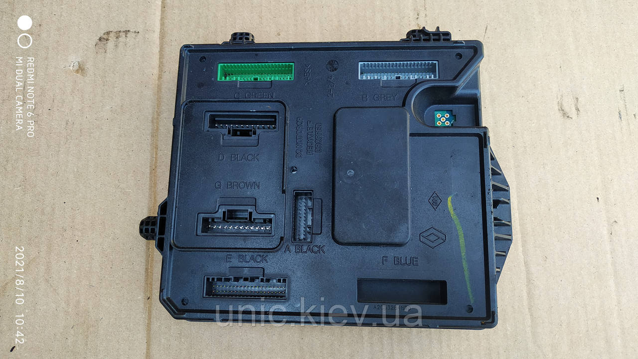 Блок комфорту Рено Меган 3 / Сценік 3 б/в