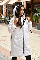 Модна жіноча куртка-вітрівка плащівка непромокальна на підкладці розміри 46-48,50-52,54-56,58-60,62-64