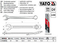 Ключ комбинированний комбінований М=41 мм l=500 мм YATO-00763