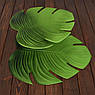 Підставки у формі зелених листів Філодендрона, 6 шт., фото 5