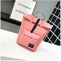 Універсальний стильний молодіжний місткий рюкзак-сумка з відділом для ноутбука Urban з USB , 6 кольорів рожевий