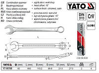 Ключ комбинированный YATO Польша рожково-накидной М=60 l=660 мм YT-00768