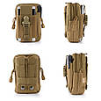 Сумка поясна  Molle EDC Coyote 11944C, фото 3