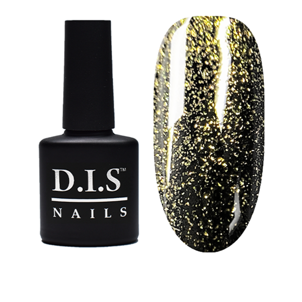 Універсальне фінішне покриття D.I.S Nails UNIVERSAL TOP SHIMMER No 01 (ЗОЛotim ШІМ)