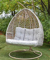 Підвісне крісло кокон Дабл Преміум Нью (+1650 грн стійка)