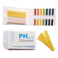 Лакмусовая бумага ( pH-тест ) 1-14рН 80 полосок