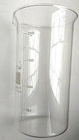 Стакан мерный В-1-2000 ТС (высокий с носиком) со шкалой V-2000 мл ГОСТ 25336-82 из термически стойкого стекла