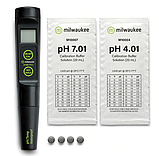 Вологозахищений pH-метр Milwaukee pH56 PRO -2 - 16 pH ±0.05 pH, автом. кал., АТС, Угорщина, фото 5