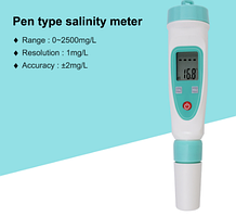 Портативний вимірювач солоності  ST-1 / YD-1L ( salinity meter) прісних вод, продуктів