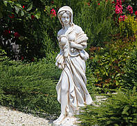 Садовая фигура Богиня Осени 82х24х26 см Кремовый