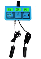 Стационарный комбинированный монитор РН-117 pH, EC, CF, TDS, Temp - monitor