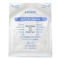 Дуги Azdent SE Niti white, 012, низ, 1шт/уп. Ovoid Form