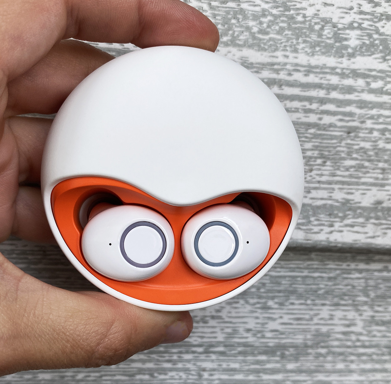 Бездротові навушники блютуз навушники Air Pro К15 (К10) Bluetooth 5.0 нова версія Білі, фото 1