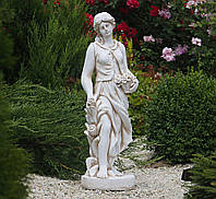 Садовая фигура Богиня Весны 83х23х27 см Кремовый